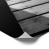 De Wooden Boat Dock Poster (Hoek)