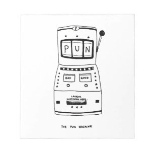 De woordspelmachine notitieblok