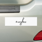 De woordtheorie bumpersticker (Op auto)