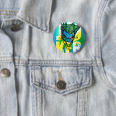 De woordvoerders ronde button 5,7 cm (In situ)