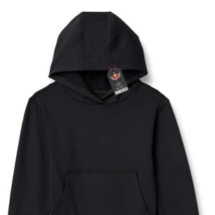 De WORK LOVE BALANCE achter Script & vleugel ontwe Hoodie