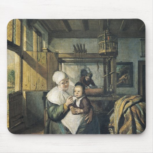 De workshop van de Weaver Muismat (Voorkant)