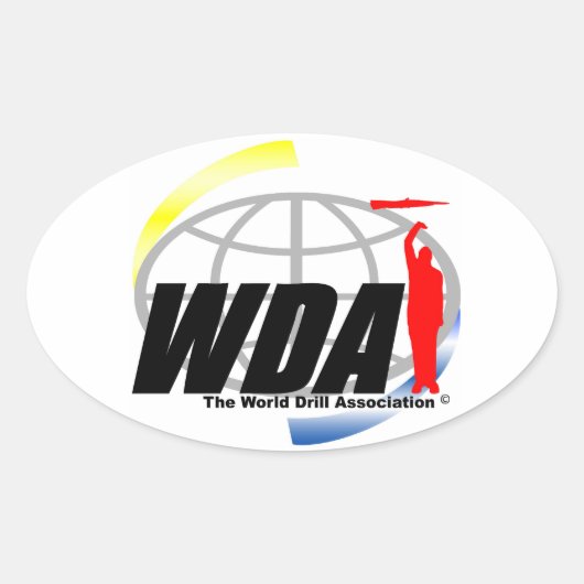 De World Drill Association Sticker (Voorkant)