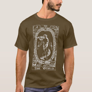 De World Tarot Kaart T-shirt