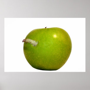 De worm in de appel poster