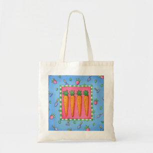 de  wortelen op de markt tote bag
