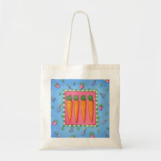 de wortelen op de markt tote bag (Voorkant)