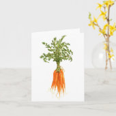 De Wortelen van het baby Kaart (Gele Bloem)