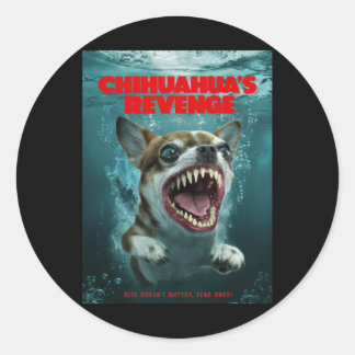 De wraak van Chihuahua's Sticker