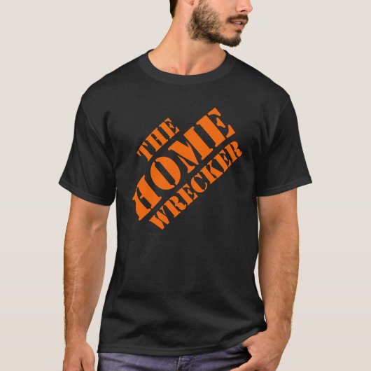 DE WRECKER VAN THUIS T-SHIRT (Voorkant)