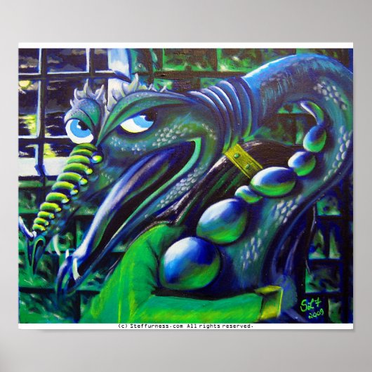 De Wurm en de Vrouw Poster (Voorkant)