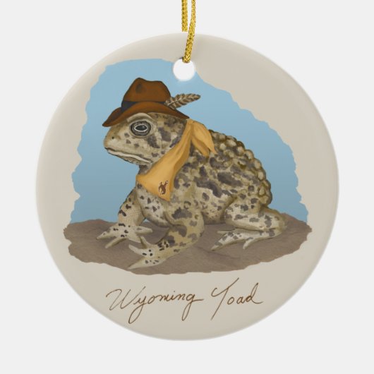 De Wyoming Toad Ornament (Voorkant)