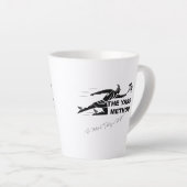 De Yass methode gesigneerd latte cup Latte Mok (Rechterhoek)