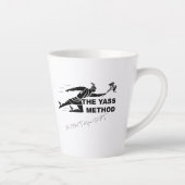 De Yass methode gesigneerd latte cup Latte Mok (Rechts)