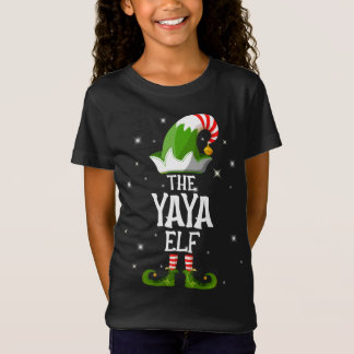 De Yaya Elf Familie Bijpassende Groep Kerstmis T-shirt