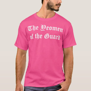De Yeomen van de wacht Gilbert en Sullivan Opera T-shirt
