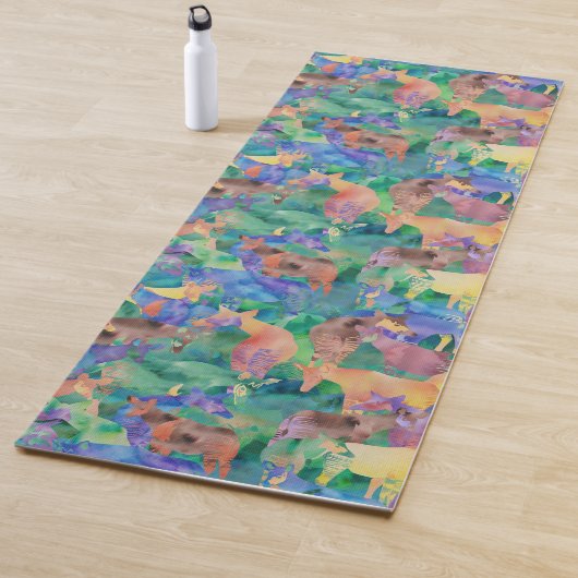 De Yoga Oh, Okapi ! Tapis (En situation)