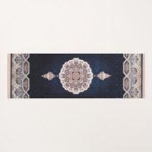 De Yoga Tapis bleu antique Turc Tapis (Dos (Horizontal))