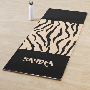De Yoga Tapis d'exercice à impression animale personnalisé