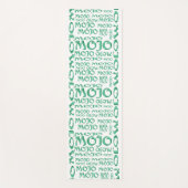 De Yoga Tapis d'exercice blanc Mojo (Devant)