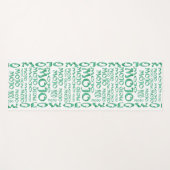 De Yoga Tapis d'exercice blanc Mojo (Devant (Horizontal))