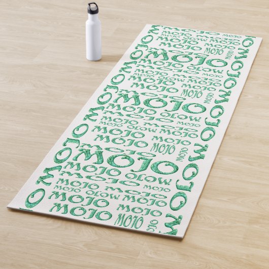 De Yoga Tapis d'exercice blanc Mojo (En situation)
