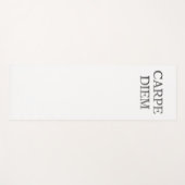 De Yoga Tapis d'exercice Carpe Diem (Devant (Horizontal))