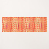 De Yoga Tapis d'exercice Orange Sunshine (Devant (Horizontal))