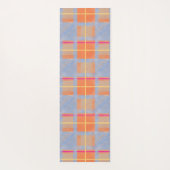 De Yoga Tapis magique rose chaud / Plaque bleue orange (Dos)