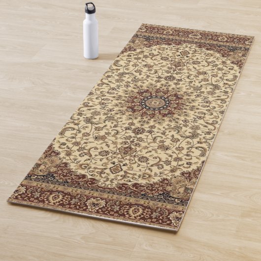 De Yoga Tapis turc antique Perse (En situation)