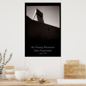 de Young Museum San Francisco Poster (Keuken)