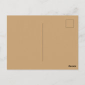 De 'Yuletide Yawn' Dashing Kitten Kerstmis Briefkaart (Achterkant)