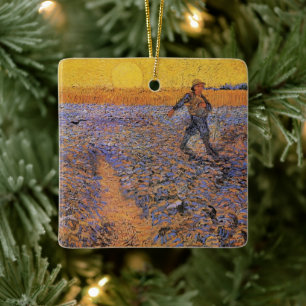 De Zaaiende door Vincent van Gogh Keramisch Ornament