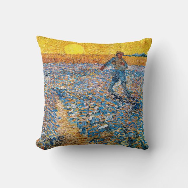 De Zaaiende, Van Gogh Kussen (Voorkant)