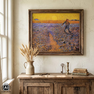 De Zaaier door Vincent van Gogh Poster