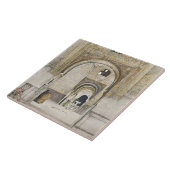 De zaal van de twee zussen (Sala de las dos Herma) Tegeltje (Zijkant)