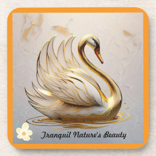 "De zachte omhelzing van sereniteit" Bier Onderzetter