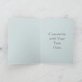 De zachte Schaduwen buigen Thank-You Kaart: Pas Bedankkaart (Binnen)