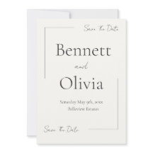 De zachte seizoensbruiloft bespaart de datum