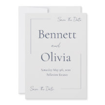 De zachte seizoensbruiloft bespaart de datum