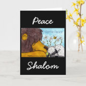 De Zachte Vrede van de leeuw en van het Lam Kaart (Gele Bloem)