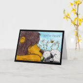 De Zachte Vrede van de leeuw en van het Lam Kaart (Gele Bloem)