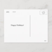 De Zadelrob van Arctica Feestdagenkaart (Achterkant)