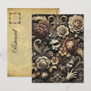 De zaden die we zaaien - Gothic Victoriaans Feestdagenkaart