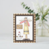 De zaden van het briefkaart Kindness Angel (Staand voorkant)