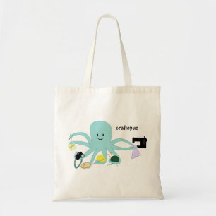 De zak Craftopus Tote Bag