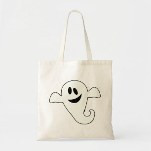 De Zak van Halloween van het spook Tote Bag