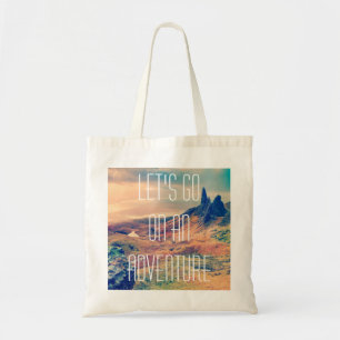 De zak van het avontuur tote bag