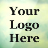 De zaken - de Aangepaste Besnoeiing Transparant Uw Raamsticker (Vel 3)