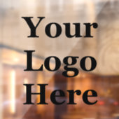 De zaken - de Aangepaste Besnoeiing Transparant Uw Raamsticker (Vel 2)